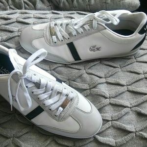 Mens Lacoste Sport Shoe w/ Navy Blue/Gray 8.5